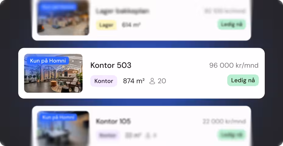 Få tilgang til lokaler du ikke finner andre steder